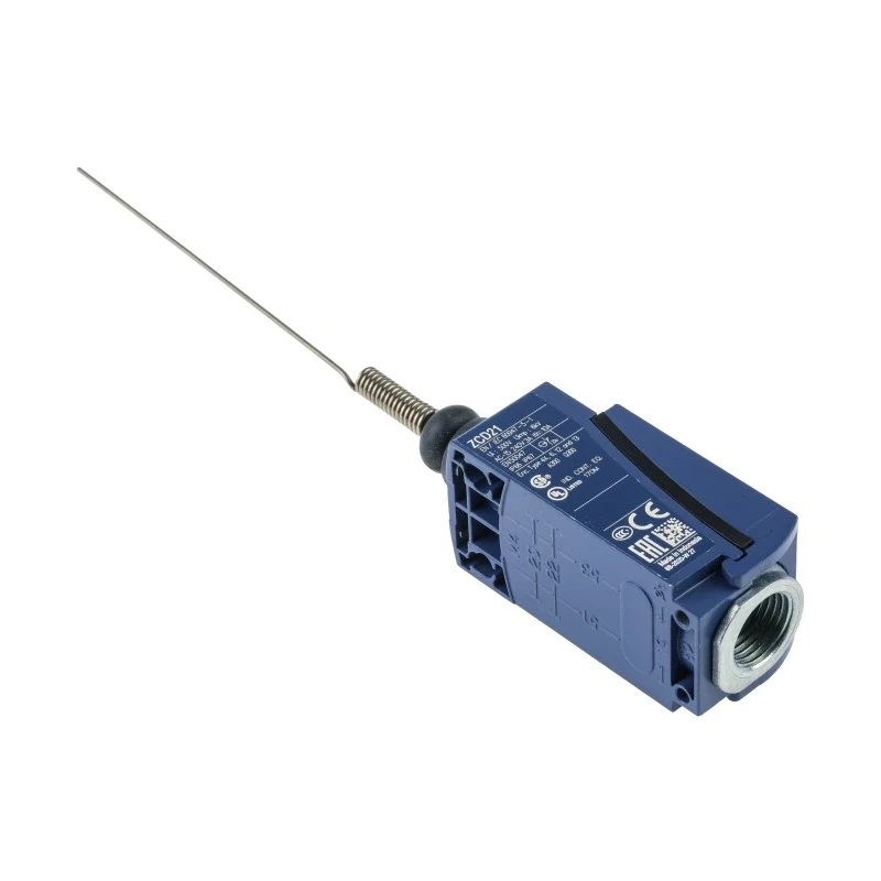 Telemecanique Sensors OsiSense XC Series Cats Whisker Limit Switch, 2P, IP66, IP67, Zinc Alloy Housing, 240V AC XCKD2106P16