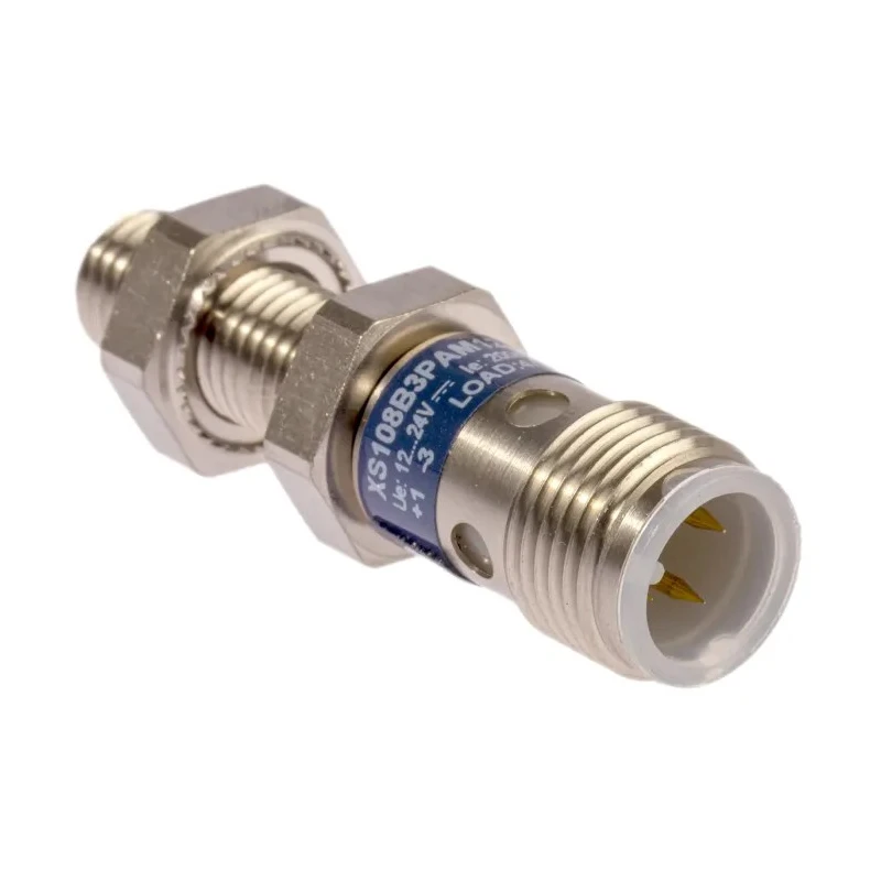 Telemecanique Sensors Inductive Proximity Sensor Threaded Barrel M8 x 1 PNP 36V 2.5 mm 24V DC 200mA XS108B3PAM12