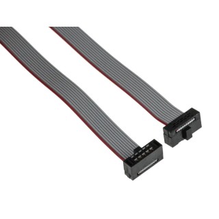 Samtec FFSD Series Ribbon Cable Flat 1.27 mm Pitch 10 Conductors 304.8 mm Length FFSD-05-D-12.00-01-N