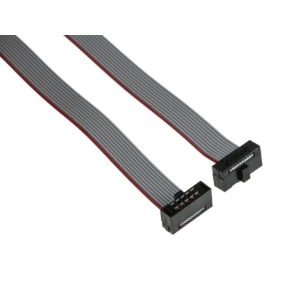 Samtec FFSD Series Ribbon Cable Flat 1.27 mm Pitch 10 Conductors 304.8 mm Length FFSD-05-D-12.00-01-N