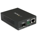 StarTech.com Media Converter  SC/RJ45, Single Mode, Full Duplex, 1000Mbps, 550m, 2 Ports, 5W, Steel Housing