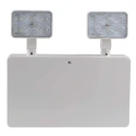 RS PRO LED Emergency Lighting Twin Spot Non-Maintained 2 x 3.5W, 240V, IP20, Model 179-8133