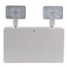 RS PRO LED Emergency Lighting Twin Spot Non-Maintained 2 x 3.5W, 240V, IP20, Model 179-8133