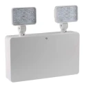 RS PRO LED Emergency Lighting Twin Spot Non-Maintained 2 x 3.5W, 240V, IP20, Model 179-8133