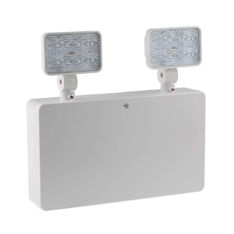 RS PRO LED Emergency Lighting Twin Spot Non-Maintained 2 x 3.5W, 240V, IP20, Model 179-8133