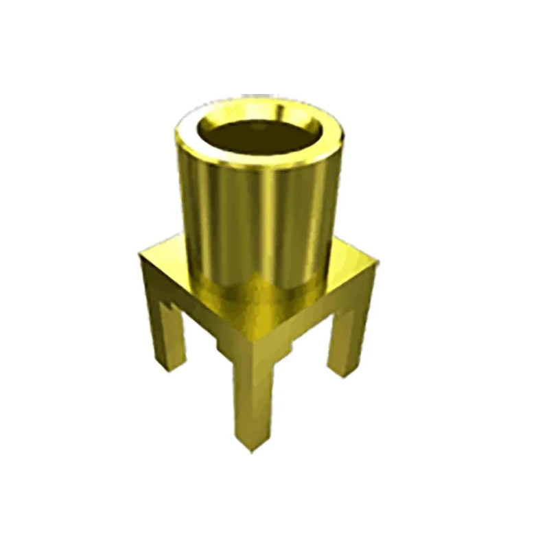 Samtec Coaxial Connector PCB Female MCX 75Ω Straight Gold Solder 6GHz MCX7