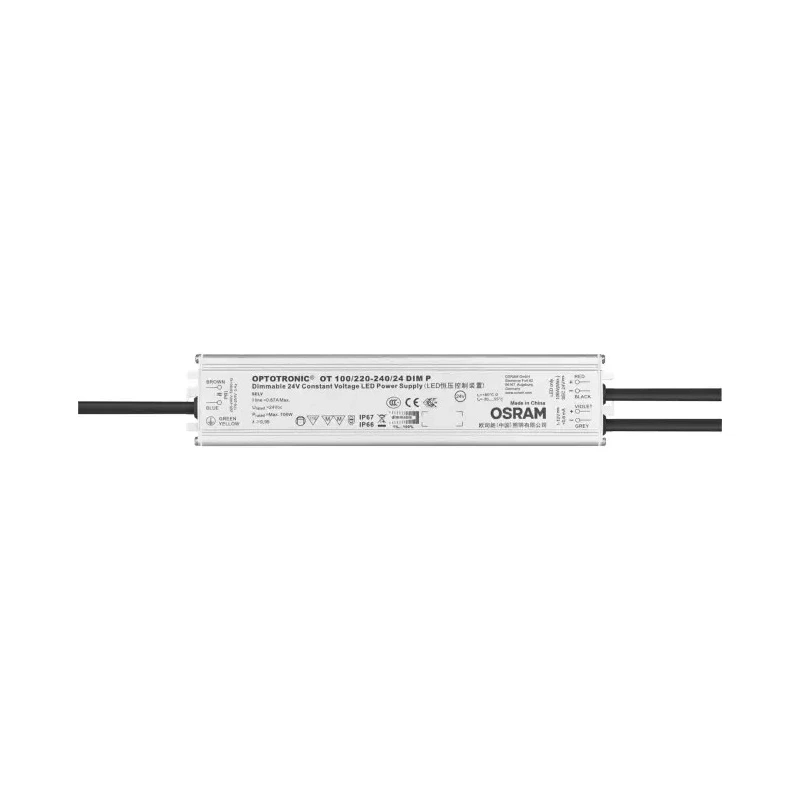 Osram IP66/IP67 LED Driver 24.2V 100W 4.13A Dimmable 1 Output Constant Voltage 4052899545861