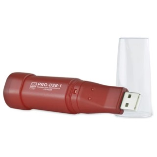 RS PRO USB Temperature Data Logger PRO-USB-1, -35°C to 80°C, ±0.5°C Accuracy, IP67, 16000 Data Points