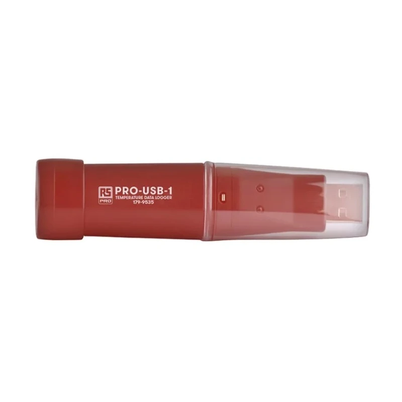 RS PRO USB Temperature Data Logger PRO-USB-1, -35°C to 80°C, ±0.5°C Accuracy, IP67, 16000 Data Points