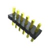 Samtec FTS Series Straight Surface Pin Header, 20 Contacts, 1.27 mm Pitch, 2 Rows, Unshrouded, Surface FTS-110-01-F-DV-P-TR