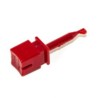 Mueller Electric Red Solder Hook Clip, Solder Connector, 1kV 10A, Beryllium Copper Alloy, 44mm BU-00201-2