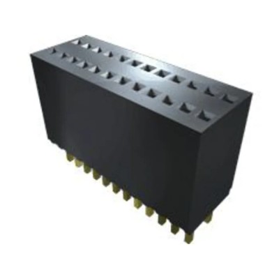 Samtec SMS Series Straight Through Hole PCB Socket 40-Contact 2 Row 1.27 mm Pitch Solder SMS-120-01-G-D