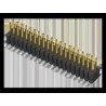 Samtec FTSH Series Straight Surface Pin Header, 40 Contacts, 1.27 mm Pitch, 2 Row, Unshrouded, Surface Mount FTSH-120-04-L-D