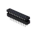 Samtec 10-Way IDC Connector Male for Cable, 2mm Pitch, Unshrouded, Straight, 2.6A, TCMD-10-01