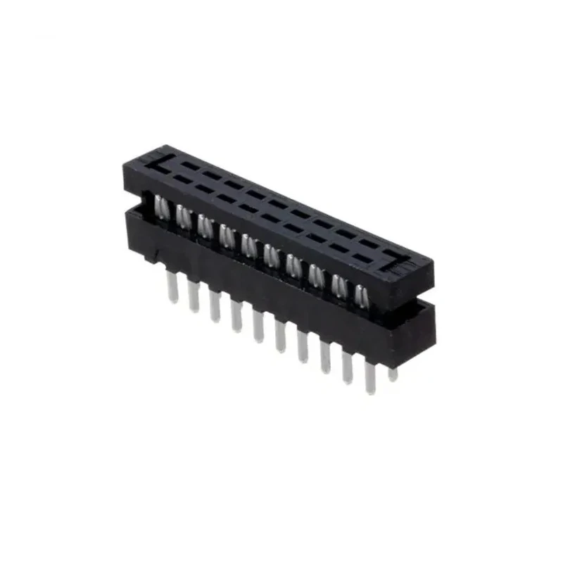 Samtec 10-Way IDC Connector Male for Cable, 2mm Pitch, Unshrouded, Straight, 2.6A, TCMD-10-01