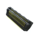Samtec Straight Surface PCB Header, 40 Contacts, 0.63 mm Pitch, 2 Row, Shrouded, Liquid Crystal Polymer LSS-120-02-L-DV-A-K