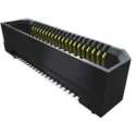 Samtec Straight Surface Mount PCB Socket, 40 Contacts, 2 Row, 0.8 mm Pitch, Solder ERF8