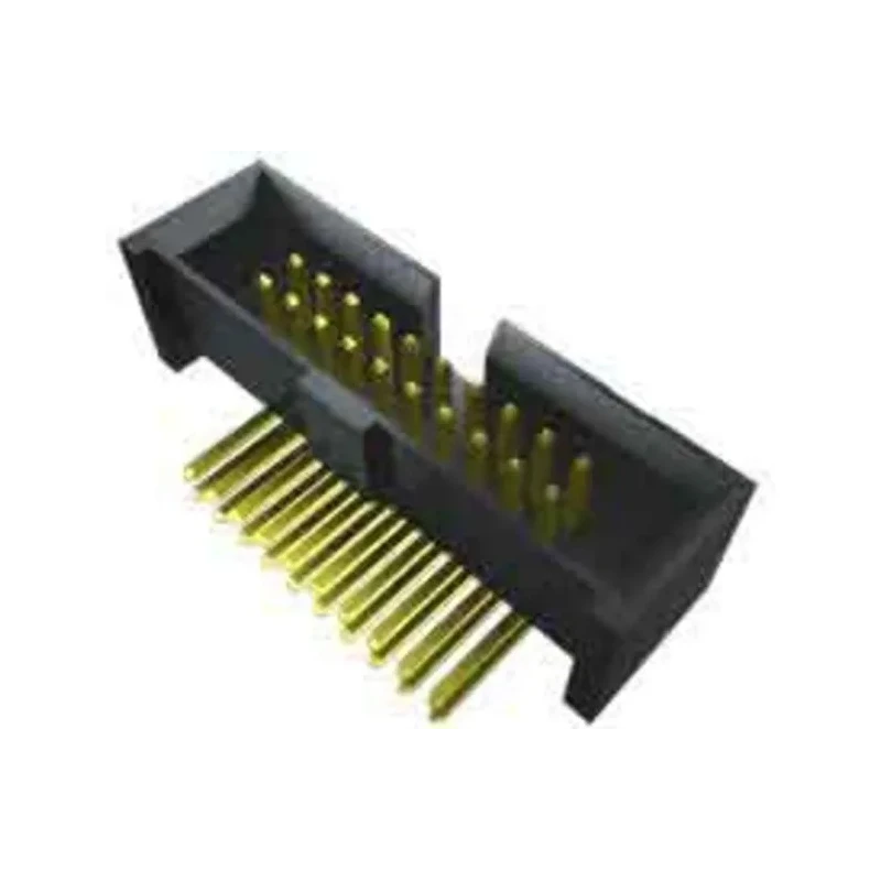 Samtec SHF Series Straight Surface PCB Header, 20 Contacts, 1.27 mm Pitch, 2 Row, Shrouded SHF-110-01-L-D-SM-K-TR
