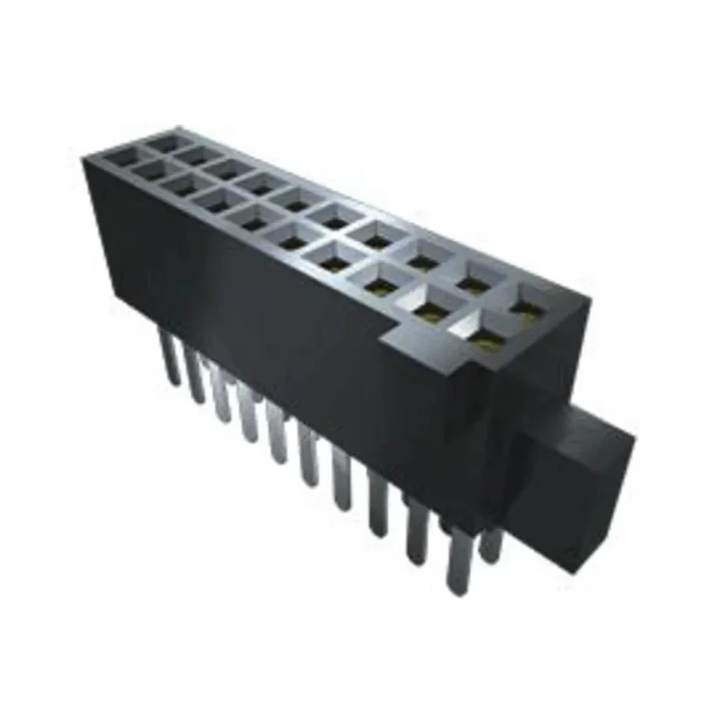 Samtec SFM Series Straight Surface PCB Socket, 10 Contacts, 2 Rows, 1.27 mm Pitch, 250V, 3.2A, Solder SFM-105-02-L-DH-TR