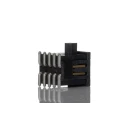 Samtec FTSH Series Straight Surface Pin Header, 10 Contacts, 1.27 mm Pitch, 2 Row, Unshrouded, Gold FTSH-105-01-L-DV-K-P-TR