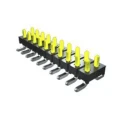 Samtec TMM Series Straight Through Hole Pin Header, 20 Contacts, 2 mm Pitch, 2 Row, Unshrouded, TMM-110-03-L-D