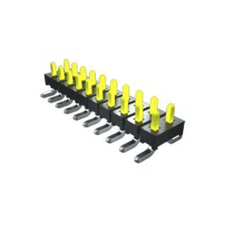 Samtec TMM Series Straight Through Hole Pin Header, 20 Contacts, 2 mm Pitch, 2 Row, Unshrouded, TMM-110-03-L-D