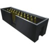 Samtec TST Series Straight Through Hole PCB Header, 20 Contacts, 2.54 mm Pitch, 2 Rows, Shrouded TST-110-01-T-D