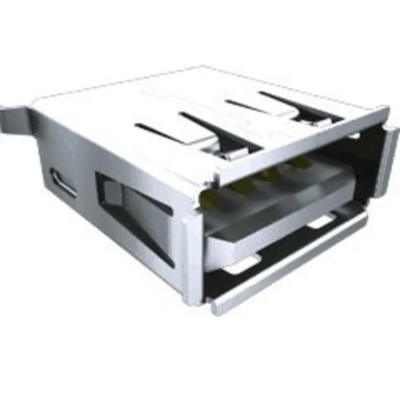 Samtec USB Type A Straight Through Hole Female Connector IP68, USB 2.0, 1 Port, 30V USB-A-S-F-W-VU
