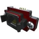 Samtec RJ45 Panel Mount Ethernet Connector Female, Right Angle, Phosphor Bronze Shield, IP68, 