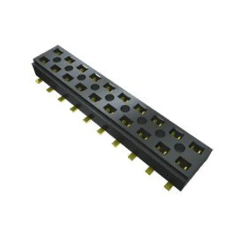Samtec CLT Series Straight Surface PCB Socket 16-Contact, 2 Row, 2 mm Pitch Solder CLT-108-02-L-D-A