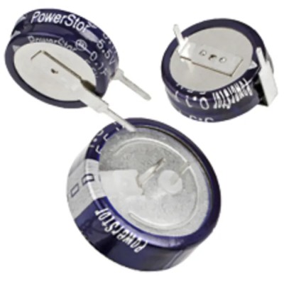 Eaton Supercapacitor 0.47F, 5.5V DC, Through Hole, -20 to 80% Tolerance KR-5R5H474-R