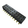 Samtec CLP Series Straight Surface PCB Socket, 24-Contact, 2 Row, 1.27 mm Pitch, Solder, Liquid Crystal CLP-112-02-L-D