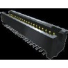 Samtec TFM Series Straight Through Hole PCB Header, 1.27 mm Pitch, 20 Contacts, 2 Row, Shrouded, 3.2A, Gold TFM-110-22-S-D-A