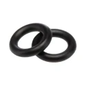 RS PRO Nitrile Rubber O-Ring, 0.21875 in ID, 0.34375 in OD, Shore 70 Hardness, -30°C to 120°C, Black 689-603