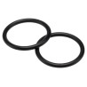 RS PRO Nitrile Rubber O-Ring, 1.25 in ID, 1.5 in OD, Shore 70 Hardness, Black, 689-798