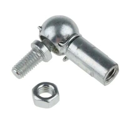 RS PRO Steel Ball & Socket Joint M5, Zinc Plated, 28.5 mm Length x 25 mm Width, DIN71802, 689-394