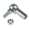 RS PRO Steel Ball & Socket Joint M5, Zinc Plated, 28.5 mm Length x 25 mm Width, DIN71802, 689-394