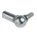 RS PRO Steel Ball & Socket Joint M5, Zinc Plated, 28.5 mm Length x 25 mm Width, DIN71802, 689-394