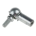 RS PRO Steel Ball & Socket Joint M5, Zinc Plated, 28.5 mm Length x 25 mm Width, DIN71802, 689-394