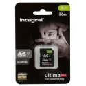 Integral Memory 8 GB SDHC SD Card UHS 1 U1 Class 10 UltimaPro INSDH8G10-80U1