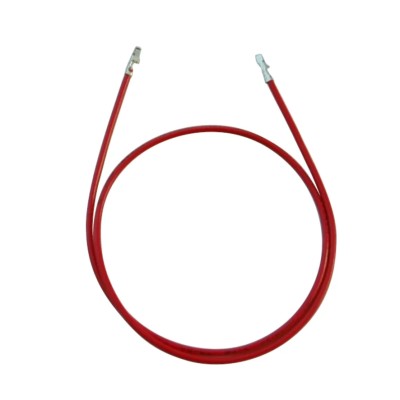 RS PRO DF11 Series Crimp Wire, Red Jacket, 300 mm Length, 0.25mm², 25V, Crimp Connectors 180-6061
