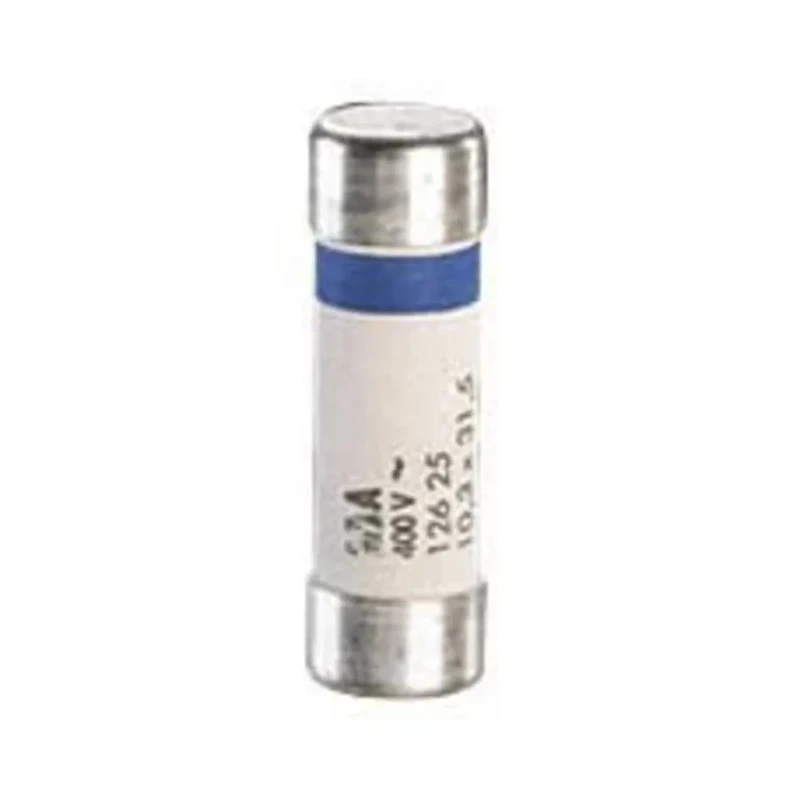 Legrand 2A Ceramic Cartridge Fuse 500V AC 10x38mm, High Rupture Capacity, Model 0 133 02