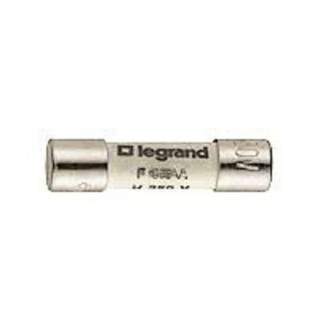 Legrand 2A F Ceramic Cartridge Fuse 250V AC, 5 x 20 mm, High Rupture Capacity, 0 102 20