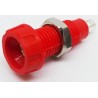RS PRO Red Female Banana Socket 4 mm Connector Solder Termination 50V 10A Silver Plated Brass Polypropylene 180-6653
