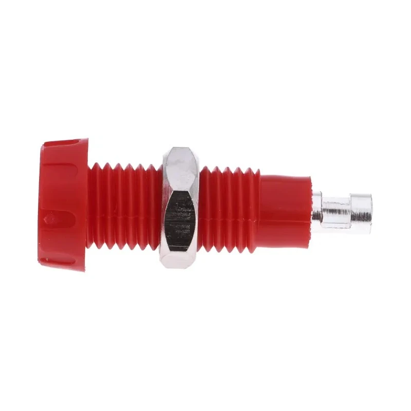 RS PRO Red Female Banana Socket 4 mm Connector Solder Termination 50V 10A Silver Plated Brass Polypropylene 180-6653
