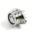 Deltron 5 Pole Straight DIN Socket, Chassis Mount, Female, 2A, 34V AC, Lock Ring, Zamak Body, Brass/Silver Contacts 593-0500
