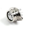 Deltron 5 Pole Straight DIN Socket, Chassis Mount, Female, 2A, 34V AC, Lock Ring, Zamak Body, Brass/Silver Contacts 593-0500