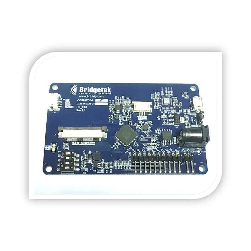 Bridgetek EVE Credit Card Display Board, 5.0 in LCD Development Module, SPI/QSPI Interface, BT816 Compatible VM816C50A-N