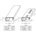 Legrand Steel Perforated DIN Rail, 2m Length, 32mm Width, 15mm Height, Slotted, Model 0 374 02