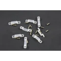 Intelligent LED Solutions LED Strip Extrusion & Diffuser Pack of 8, 4mm for IP20/IP65 Flexible LED Strip 